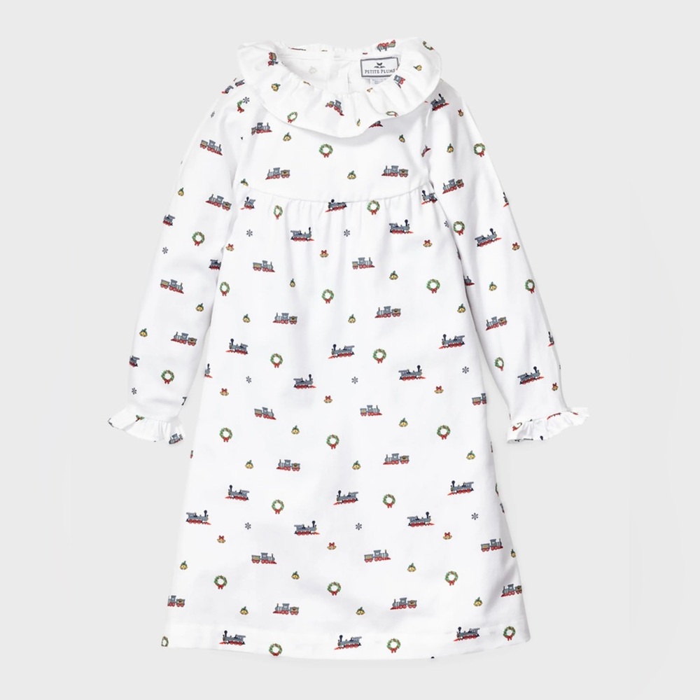 Petite Plume Girl's Scarlett Arctic Express Nightgown 4T